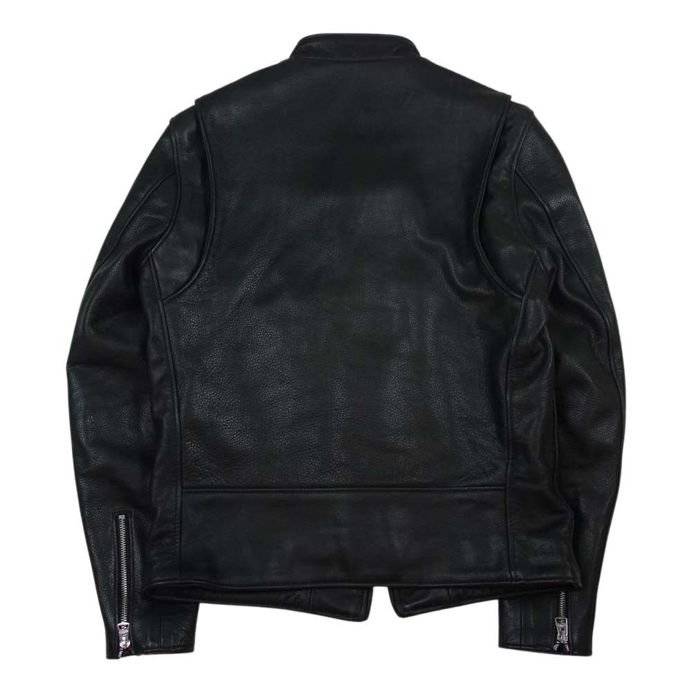 schott ショット 7578 541XX CAFE RACER NEW NAKED JKT カフェレーサー ニューネイキッド レザージャケット ブラック系 36【中古】