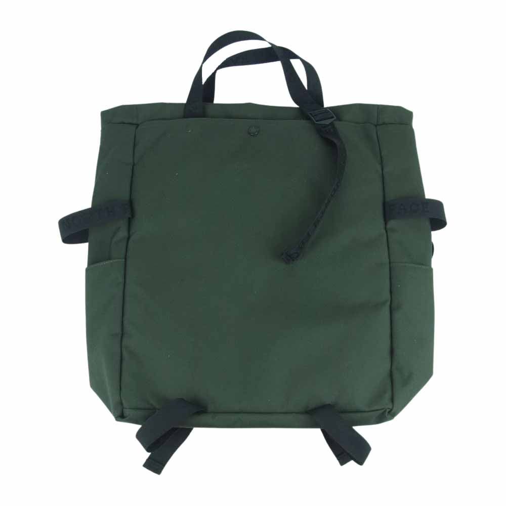 THE NORTH FACE ノースフェイス NN7206N PURPLE LABEL パープルレーベル CORDURA Nylon Tote Bag コーデュラ ナイロン トート バッグ モスグリーン系【中古】