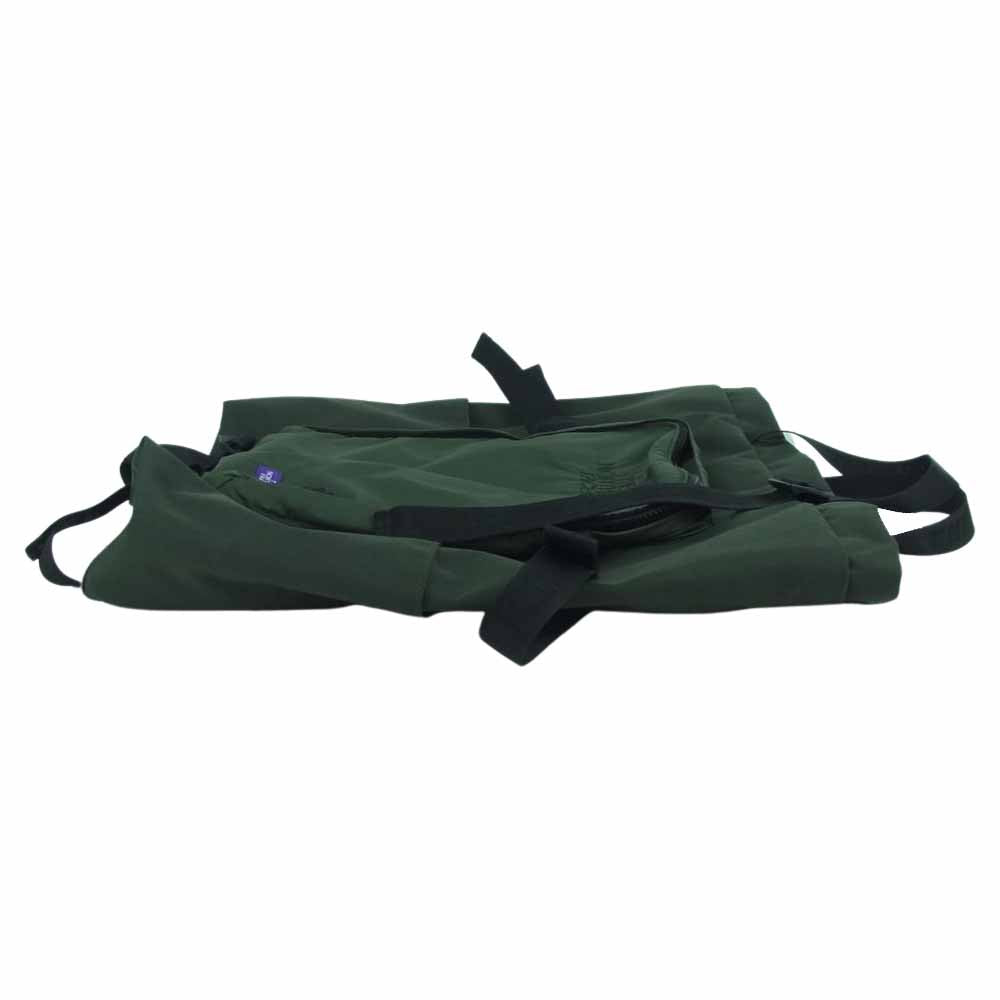 THE NORTH FACE ノースフェイス NN7206N PURPLE LABEL パープルレーベル CORDURA Nylon Tote Bag コーデュラ ナイロン トート バッグ モスグリーン系【中古】