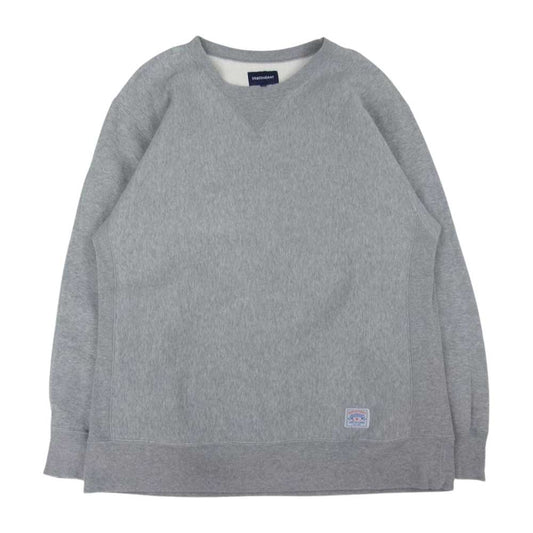 DESCENDANT ディセンダント 20AW 202ATDS-CSM29 PX CREW NECK SWEATSHIRT 裏起毛 クルーネック スウェット グレー系 3【中古】