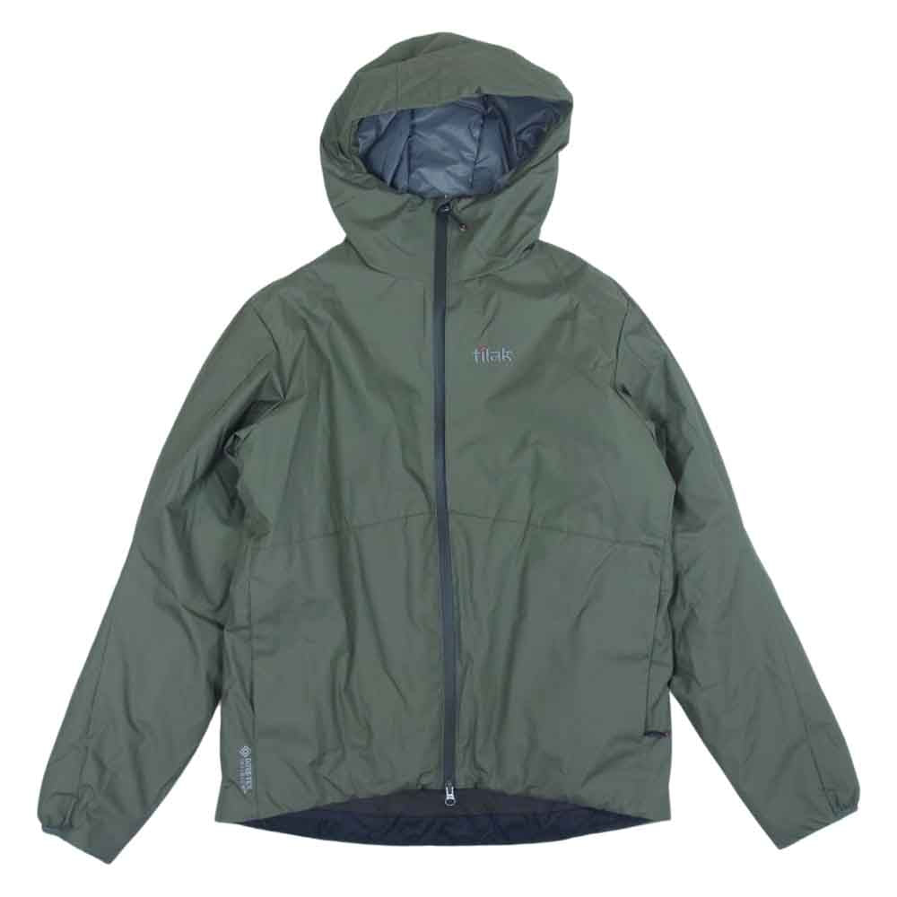 TILAK ティラック 国内正規品 Svalbard Jacket スヴァルバード ジャケット カラマタ ゴアテックス 中綿 ジャケット カーキ系 S【美品】【中古】