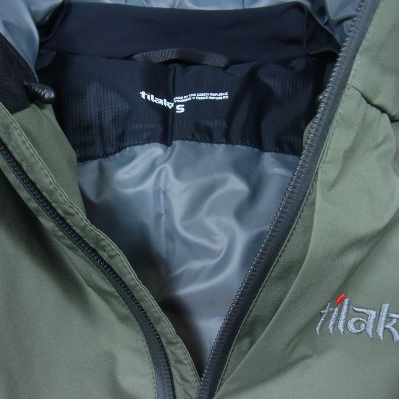 TILAK ティラック 国内正規品 Svalbard Jacket スヴァルバード ジャケット カラマタ ゴアテックス 中綿 ジャケット カーキ系 S【美品】【中古】
