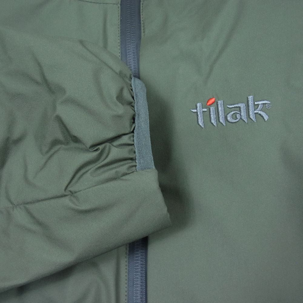 TILAK ティラック 国内正規品 Svalbard Jacket スヴァルバード ジャケット カラマタ ゴアテックス 中綿 ジャケット カーキ系 S【美品】【中古】