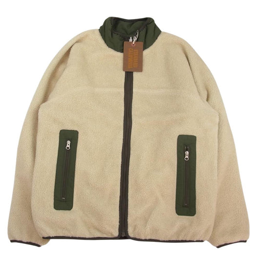 STANDARD CALIFORNIA スタンダードカリフォルニア SD Reversible Fleece Jacket リバーシブル フリース ジャケット ベージュ系 カーキ系 M【新古品】【未使用】【中古】