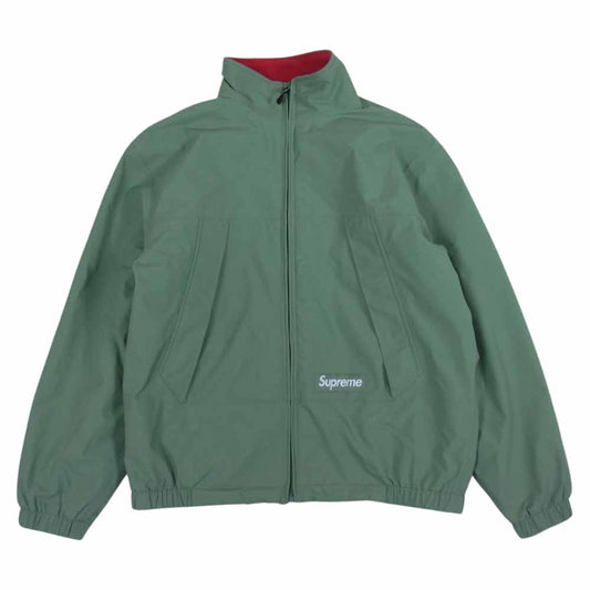 Supreme シュプリーム 22SS GORE-TEX Reversible Polartec Lined Jacket ゴアテックス リバーシブル ポーラテック ラインド ジャケット カーキ系 赤黒系 S【中古】
