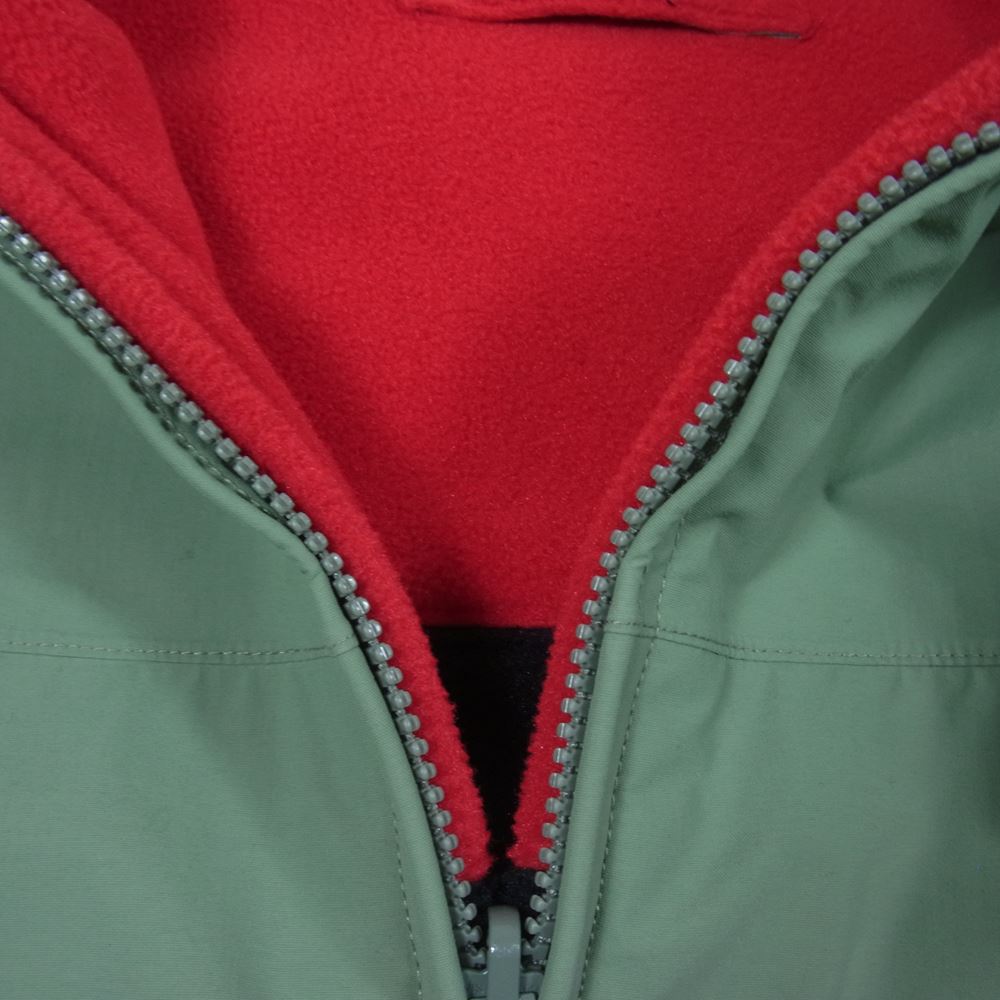 Supreme シュプリーム 22SS GORE-TEX Reversible Polartec Lined Jacket ゴアテックス リバーシブル ポーラテック ラインド ジャケット カーキ系 赤黒系 S【中古】