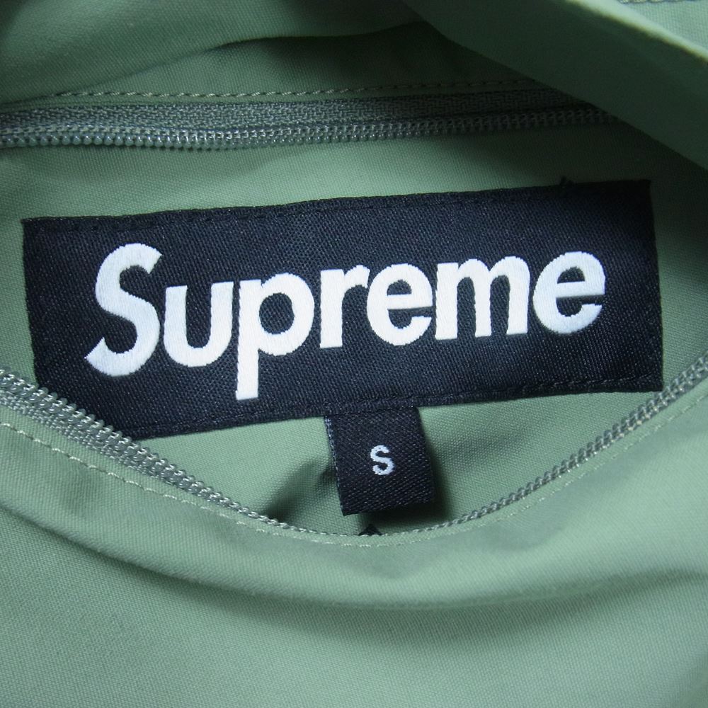 Supreme シュプリーム 22SS GORE-TEX Reversible Polartec Lined Jacket ゴアテックス リバーシブル ポーラテック ラインド ジャケット カーキ系 赤黒系 S【中古】