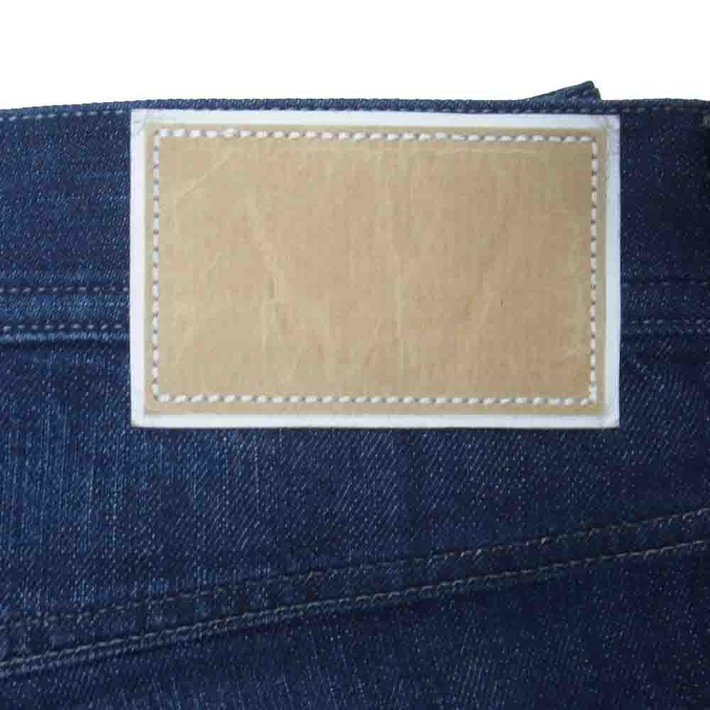 ケアレーベル イタリア製 SKA 244 SLACK 352 11oz ボタンフライ デニムパンツ ジーンズ インディゴブルー系 35【中古】