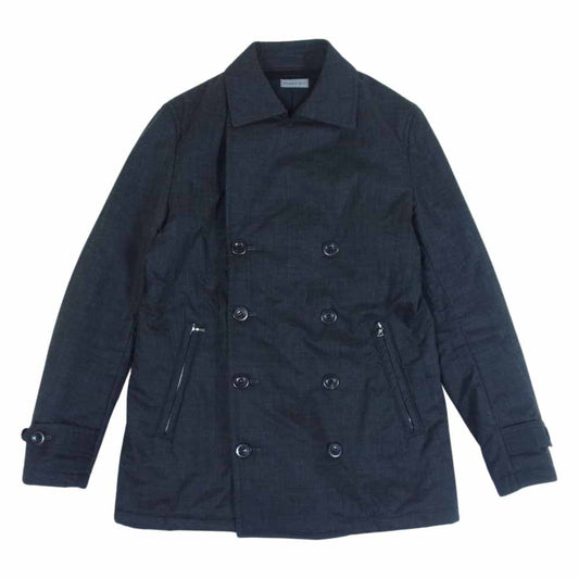 BACKBONE バックボーン 12AW BB12FW-CO11 PERTEX INSULATION PEA COAT パーテックス インサレーション Pコート ピーコート ブラック系 L【中古】