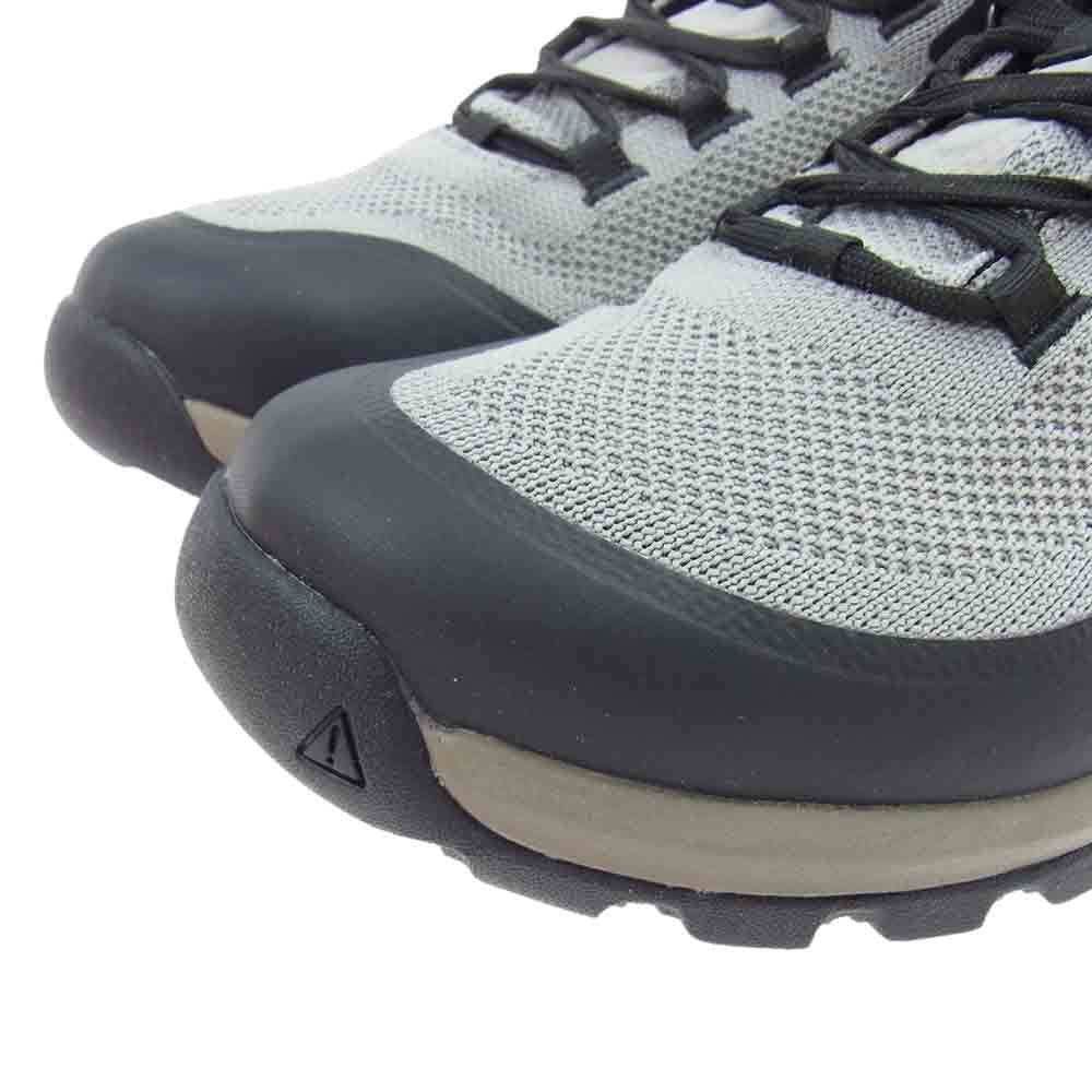 KEEN キーン 1022282 DRIZZLE BRINDLE CITIZEN EVO WP シティズン エヴォ ウォータープルーフ ドリズル ブリンドル 防水 ローカット スニーカー ブラック系 グレー系 28【新古品】【未使用】【中古】