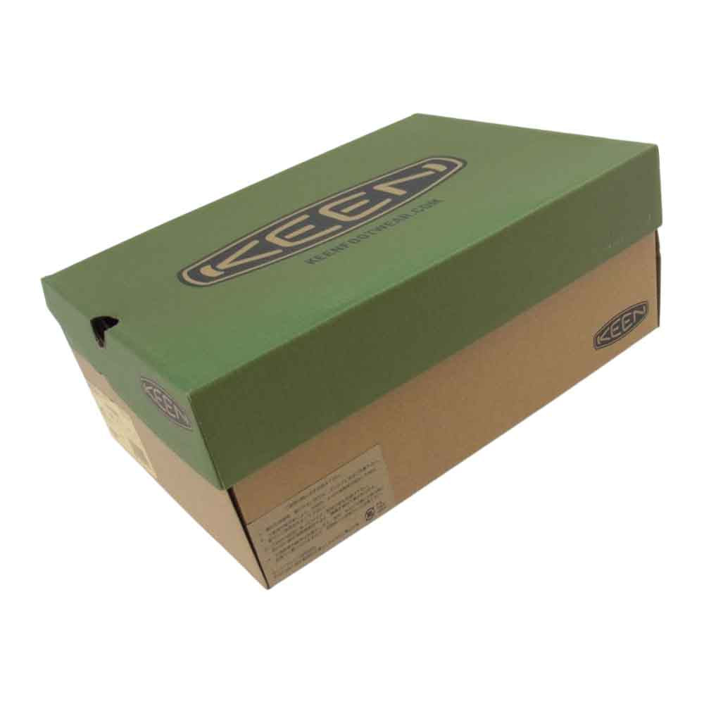 KEEN キーン 1022282 DRIZZLE BRINDLE CITIZEN EVO WP シティズン エヴォ ウォータープルーフ ドリズル ブリンドル 防水 ローカット スニーカー ブラック系 グレー系 28【新古品】【未使用】【中古】