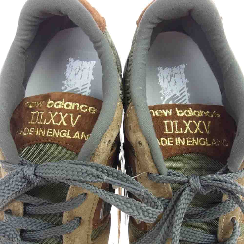 NEW BALANCE ニューバランス MTL575SO イングランド製 ローカット スニーカー ブラウン系 モスグリーン系 US9.5【新古品】【未使用】【中古】