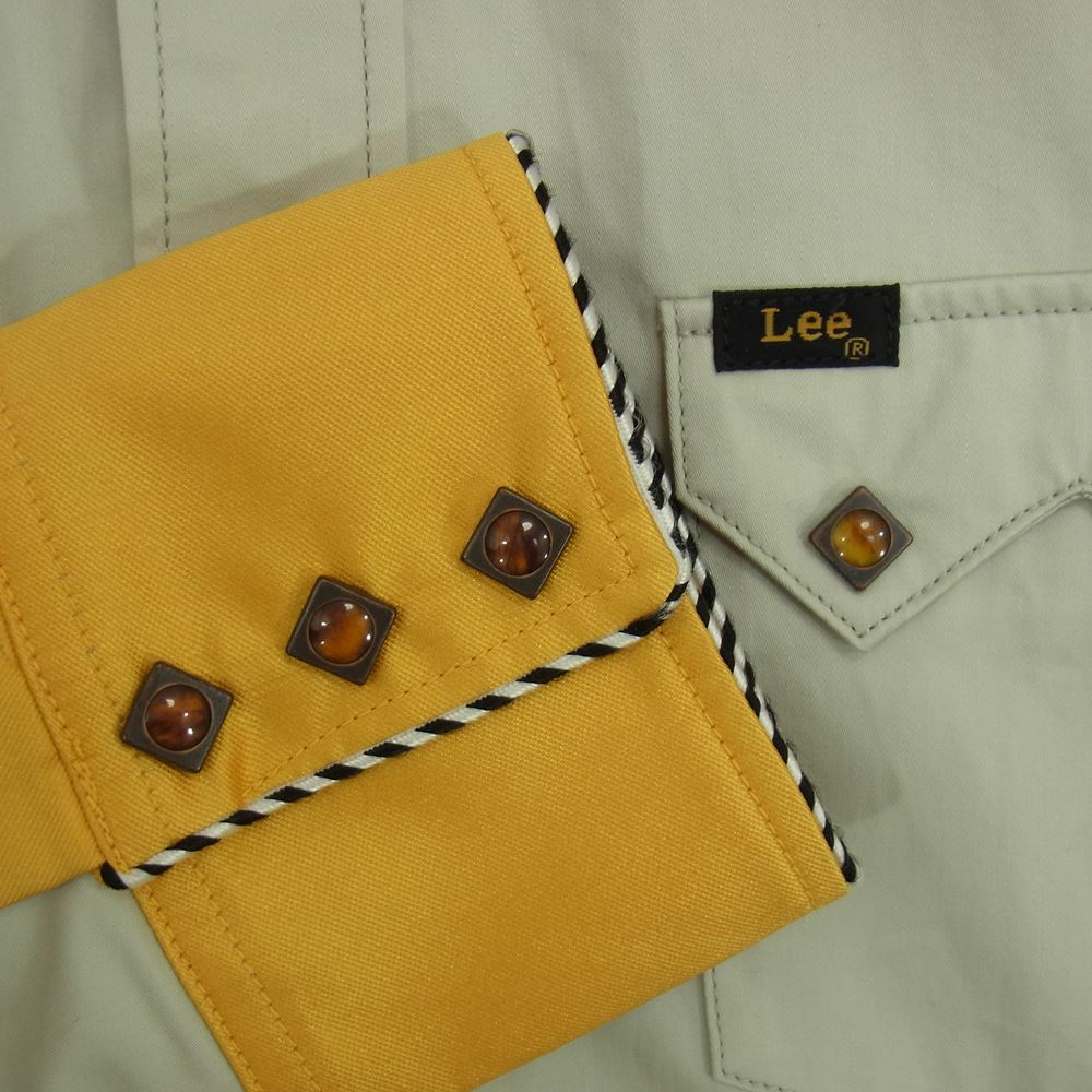 TOGA トーガ 19AW TP92-FJ503 Lee リー Western shirt ウエスタンシャツ マルチカラー系 L【美品】【中古】