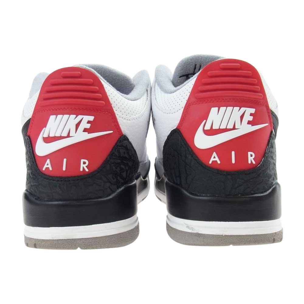 NIKE ナイキ AQ3835-160 AIR JORDAN 3 RETRO TINKER NRG エアジョーダン 3 レトロ ティンカー ハットフィールド スニーカー ホワイト系 29cm【中古】