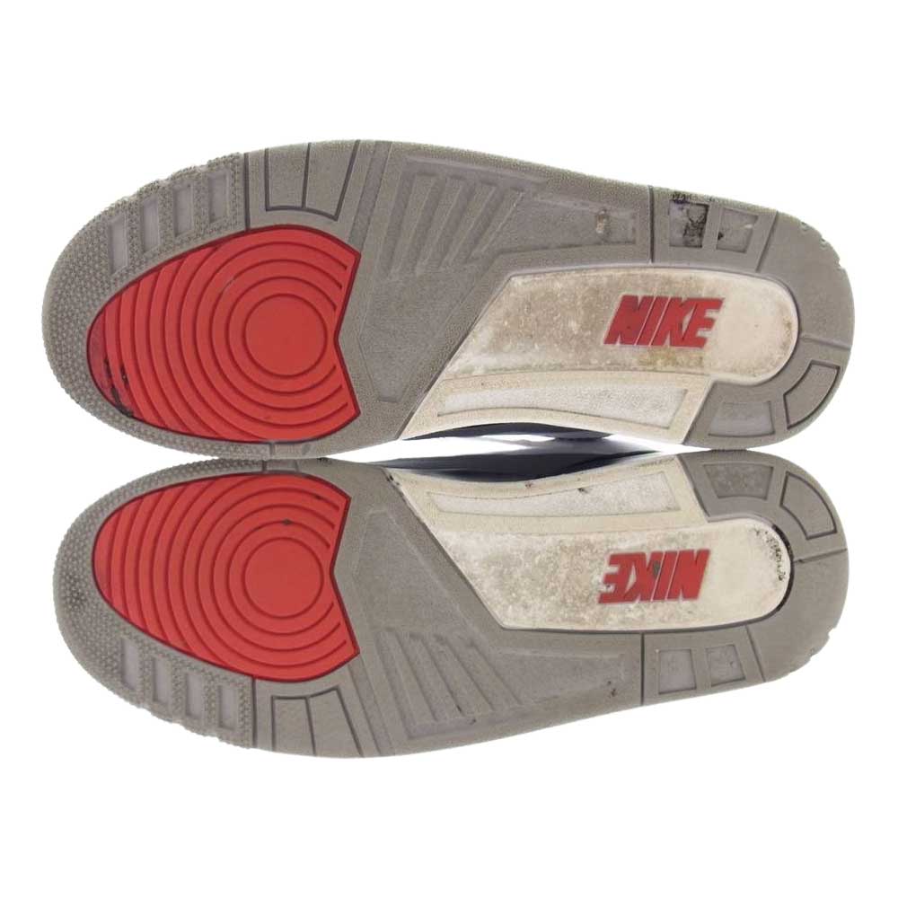 NIKE ナイキ AQ3835-160 AIR JORDAN 3 RETRO TINKER NRG エアジョーダン 3 レトロ ティンカー ハットフィールド スニーカー ホワイト系 29cm【中古】