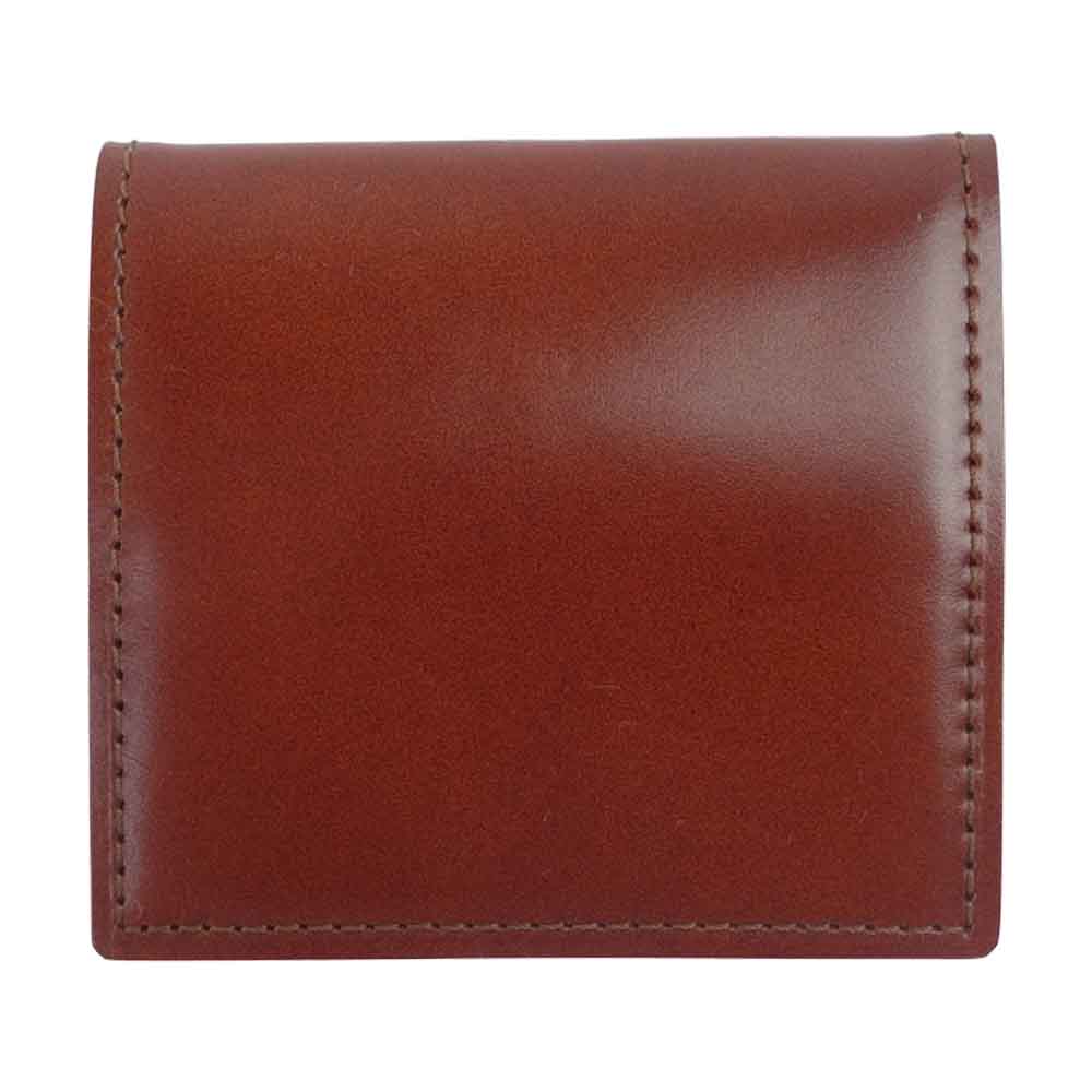 GANZO ガンゾ コードバン レザー コインケース  ブラウン系【中古】