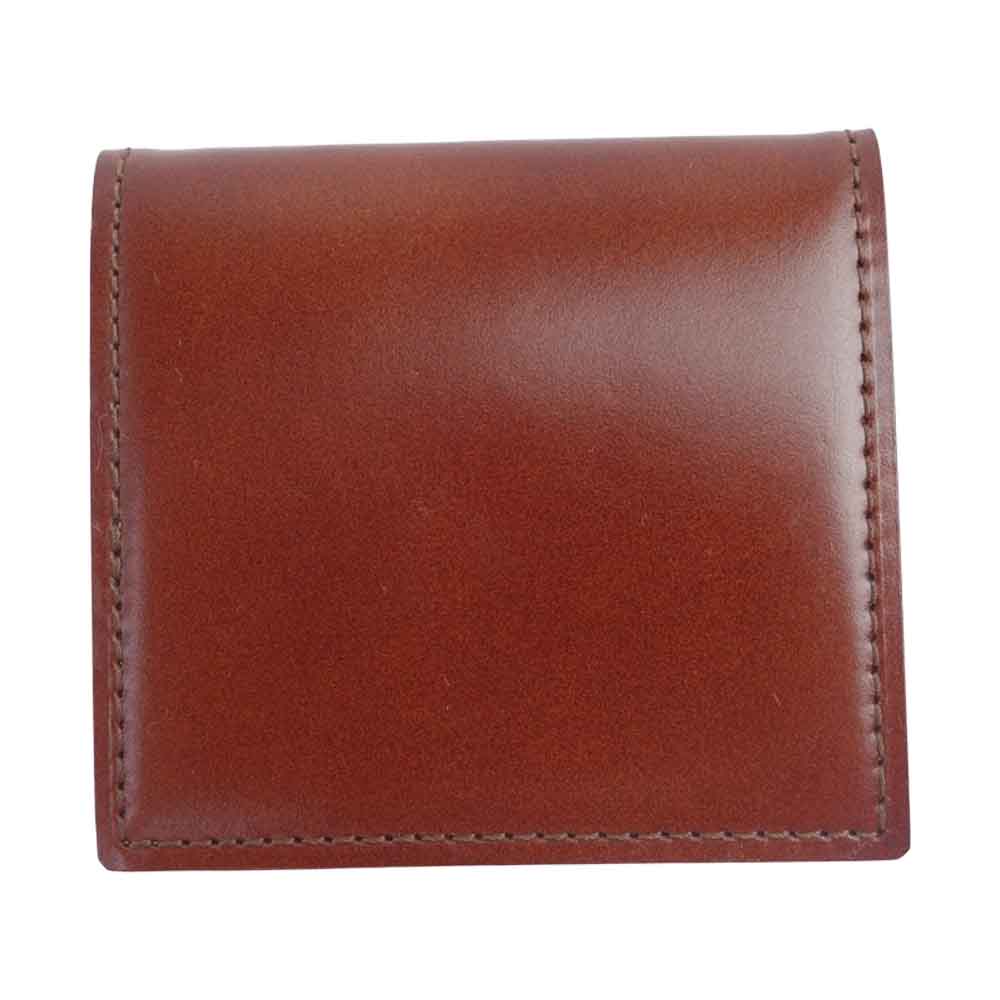 GANZO ガンゾ コードバン レザー コインケース  ブラウン系【中古】