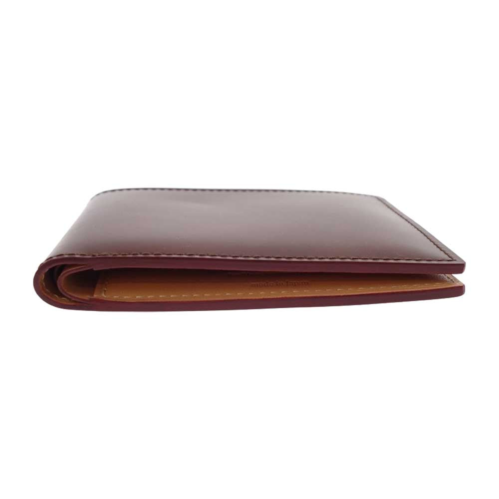 GANZO ガンゾ コードバン レザー 札入れ 二つ折り 財布 ウォレット ブラウン系【美品】【中古】