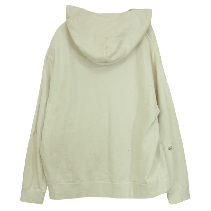 VISVIM ビズビム 21SS 121105010017 AMPLUS HOODIE P.O. CRASH アンプラス フーディー プルオーバー オフホワイト系 2【中古】