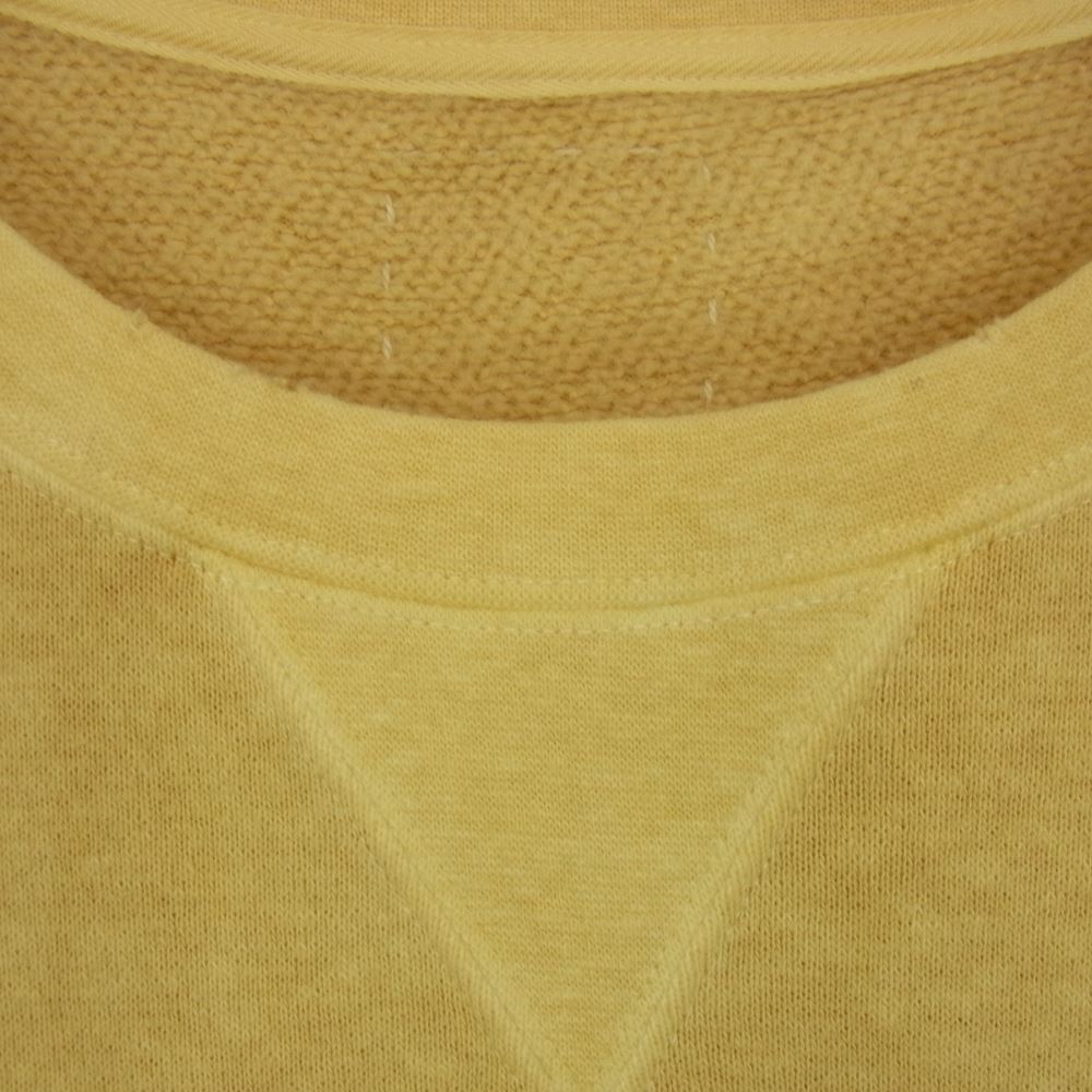 VISVIM ビズビム 121205010010 JUMBO SWEAT 3/4 UNEVEN DYE　 イエロー系 2【中古】