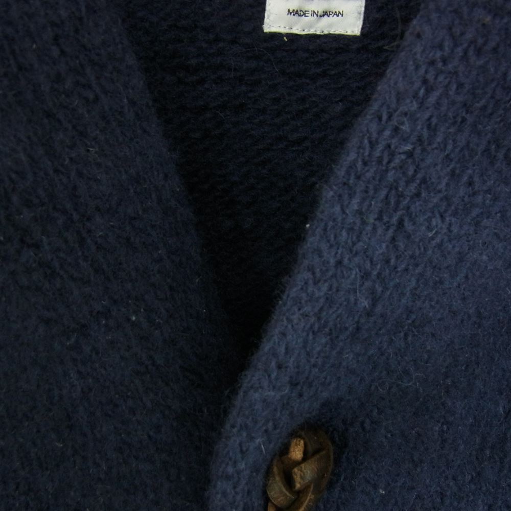 VISVIM ビズビム 20AW  0118205012003 SELMER LONG CARDIGAN UNEVEN DYE 染め タイダイ カーディガン ネイビー系 1【中古】