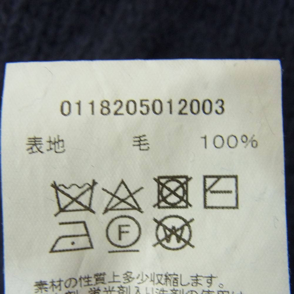 VISVIM ビズビム 20AW  0118205012003 SELMER LONG CARDIGAN UNEVEN DYE 染め タイダイ カーディガン ネイビー系 1【中古】