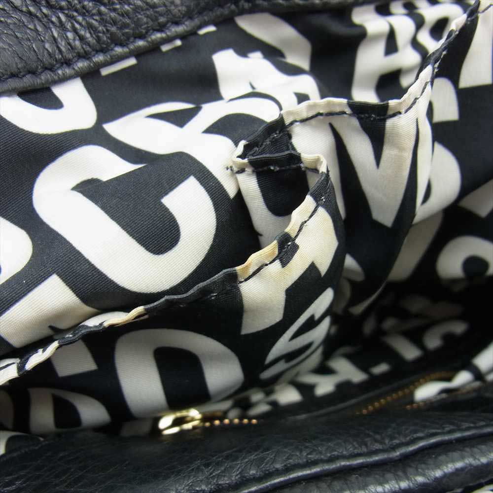MARC BY MARC JACOBS マークバイマークジェイコブス ロゴプレート 2WAY ショルダー バッグ ブラック系【中古】