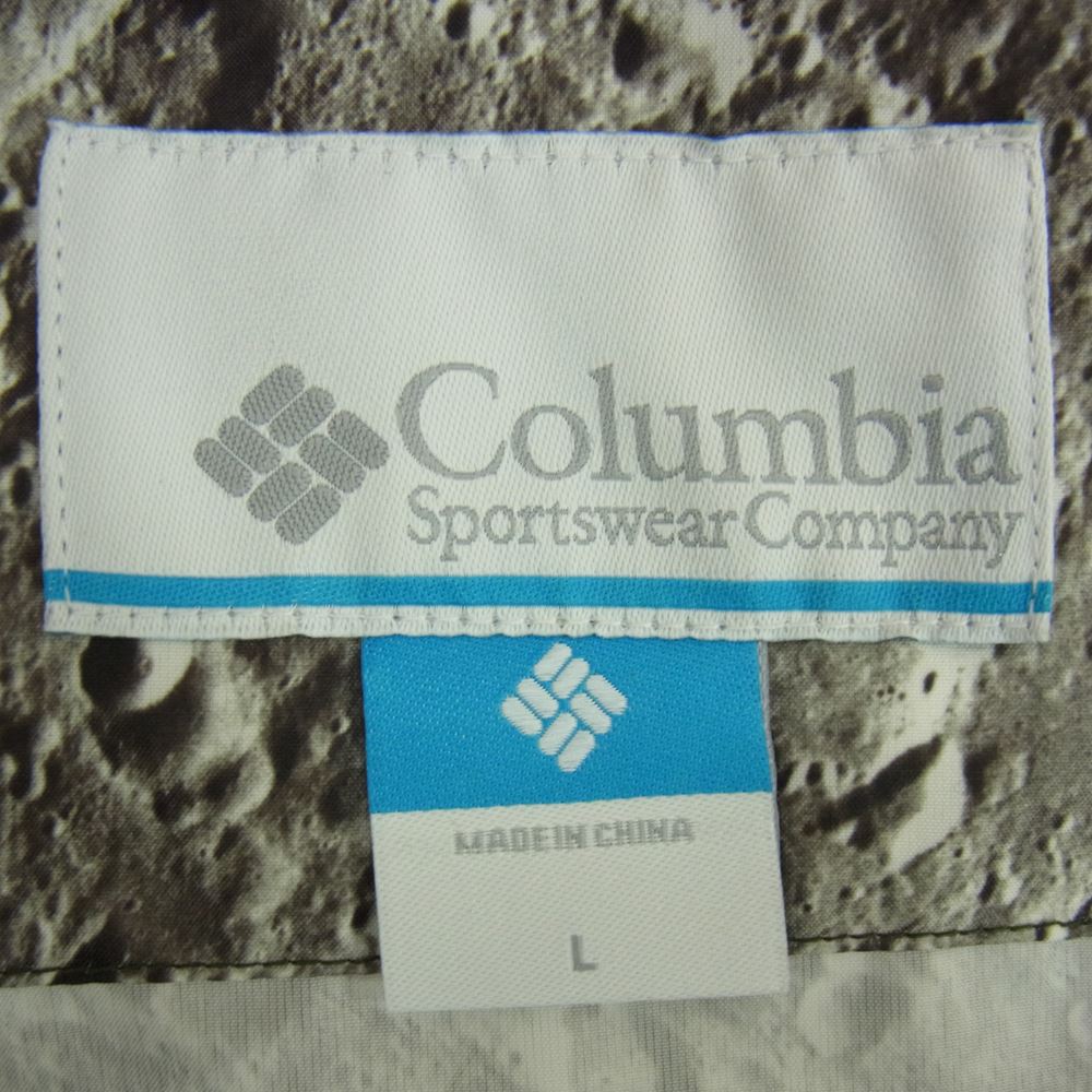 Columbia コロンビア × KINETICS  キネティクス 月面 MOON ナイロン ジャケット グレー系 L【中古】