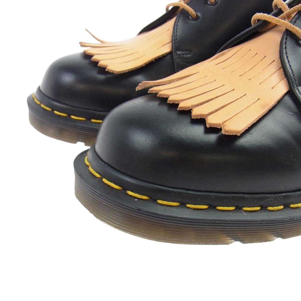 Dr.Martens ドクターマーチン × HENDER SCHEME エンダースキーマ 1461 3ホール シューズ ブラック系 27cm【中古】