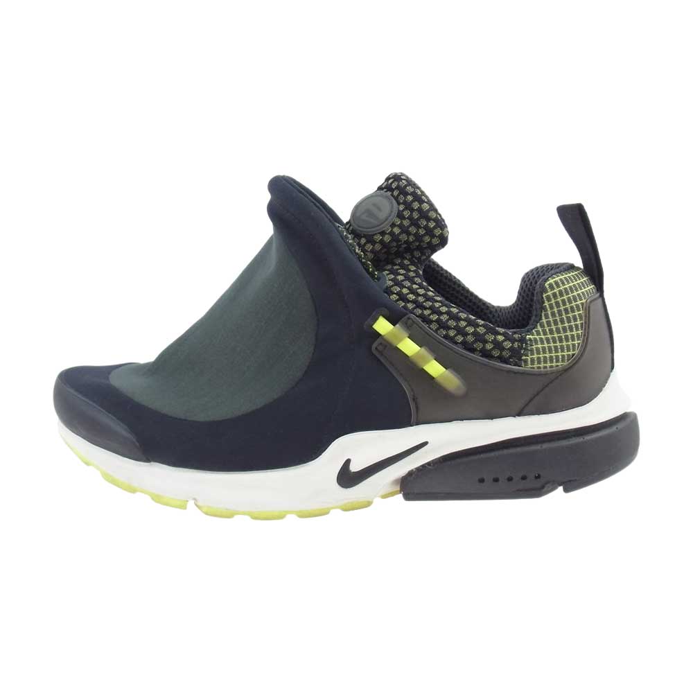 NIKE ナイキ COMME des GARCONS HOMME PLUS コムデギャルソンオムプリュス BV0071-001 Air Presto Tent エアプレストテント スニーカー ブラック系 イエロー系 26cm【中古】