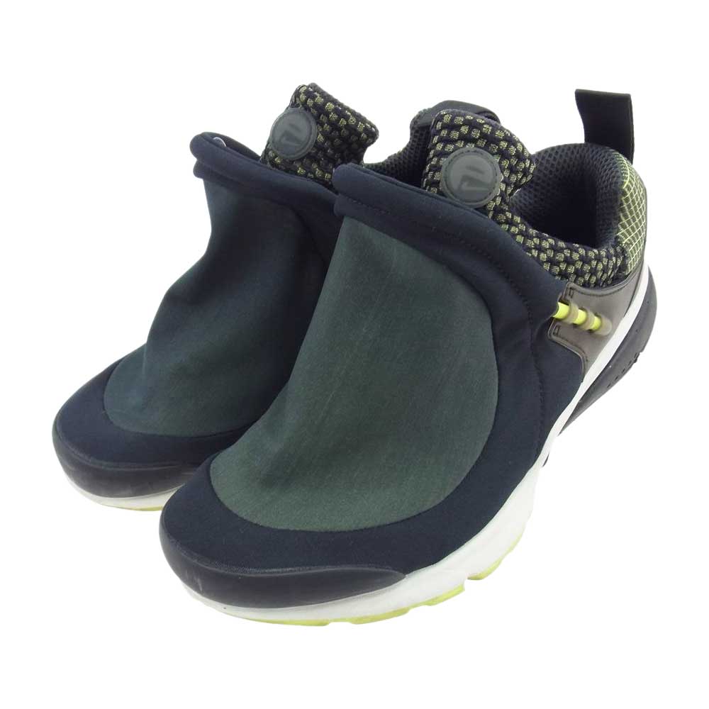 NIKE ナイキ COMME des GARCONS HOMME PLUS コムデギャルソンオムプリュス BV0071-001 Air Presto Tent エアプレストテント スニーカー ブラック系 イエロー系 26cm【中古】