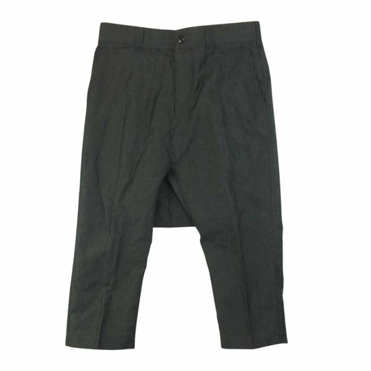 JUNYA WATANABE COMME des GARCONS MAN ジュンヤワタナベコムデギャルソンマン 22SS WI-P008 ウールストライプスラックスサルエル パンツ グレー系 M【中古】