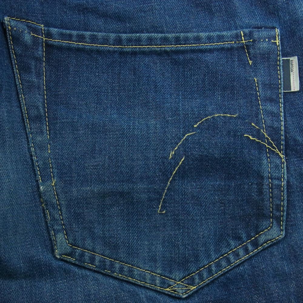 STUDIO D’ARTISAN ステュディオダルチザン SD-DO1 15oz 天然藍 レギュラーストレート ボタンフライ デニム パンツ インディゴブルー系 サイズ表記なし【中古】