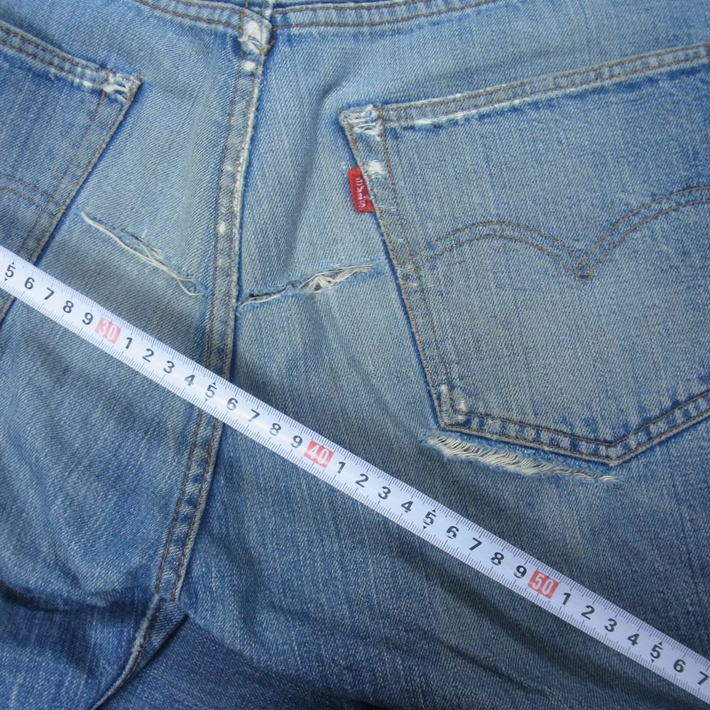 Levi's リーバイス Vintage 501 66前期 スモールe 刻印6 オリジナル ジーンズ ビンテージ ヴィンテージ デニム インディゴブルー系【中古】