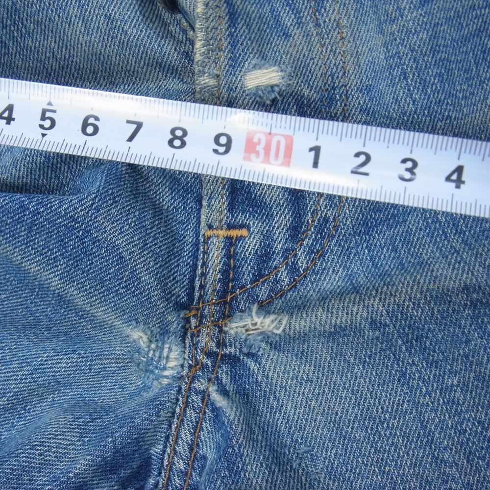 Levi's リーバイス Vintage 501 66前期 スモールe 刻印6 オリジナル ジーンズ ビンテージ ヴィンテージ デニム インディゴブルー系【中古】
