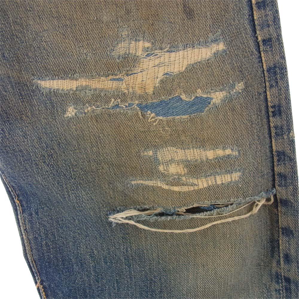 Levi's リーバイス デニムパンツ Vintage 501 XX 刻印無し オリジナル ビンテージ ヴィンテージ デニム パンツ インディゴブルー系【中古】 Levi's リーバイス Vintage 501 XX 刻印無し オリジナル ビンテージ