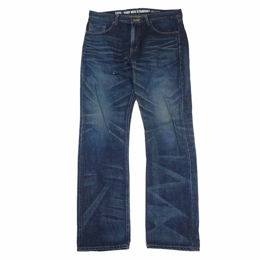 NEIGHBORHOOD ネイバーフッド 11SS 111DCNH-PTM10 DEEP MID STRAIGHT デニム パンツ インディゴブルー系 L【中古】