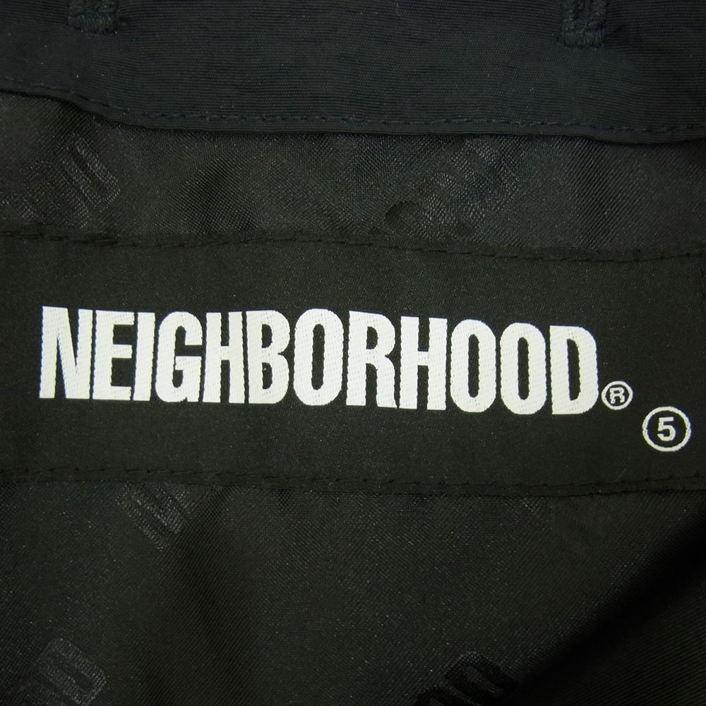 NEIGHBORHOOD ネイバーフッド 21AW 212TSNH-JKM09 LINER / E-JKT ボア フリース ライナー ジャケット ブラック系 XL【中古】