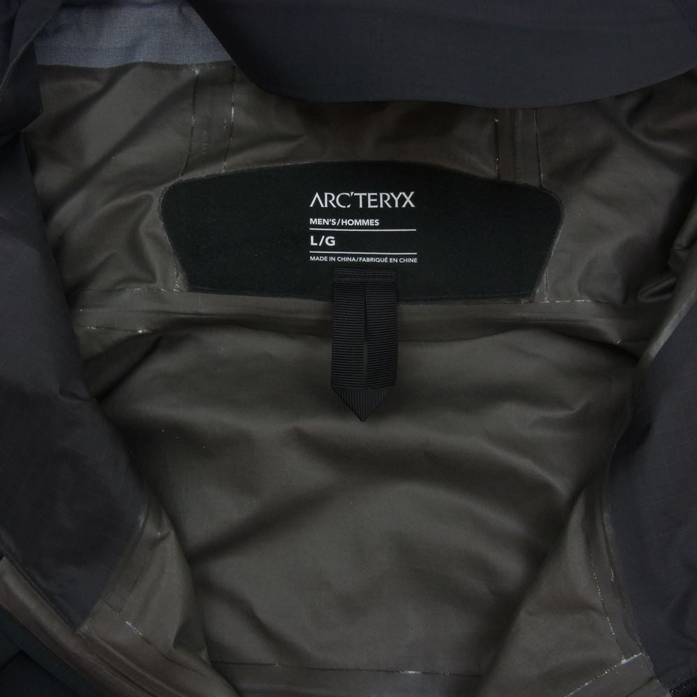ARC'TERYX アークテリクス ZETA SL JACKET セータ ナイロン ジャケット ブラック系 L【中古】
