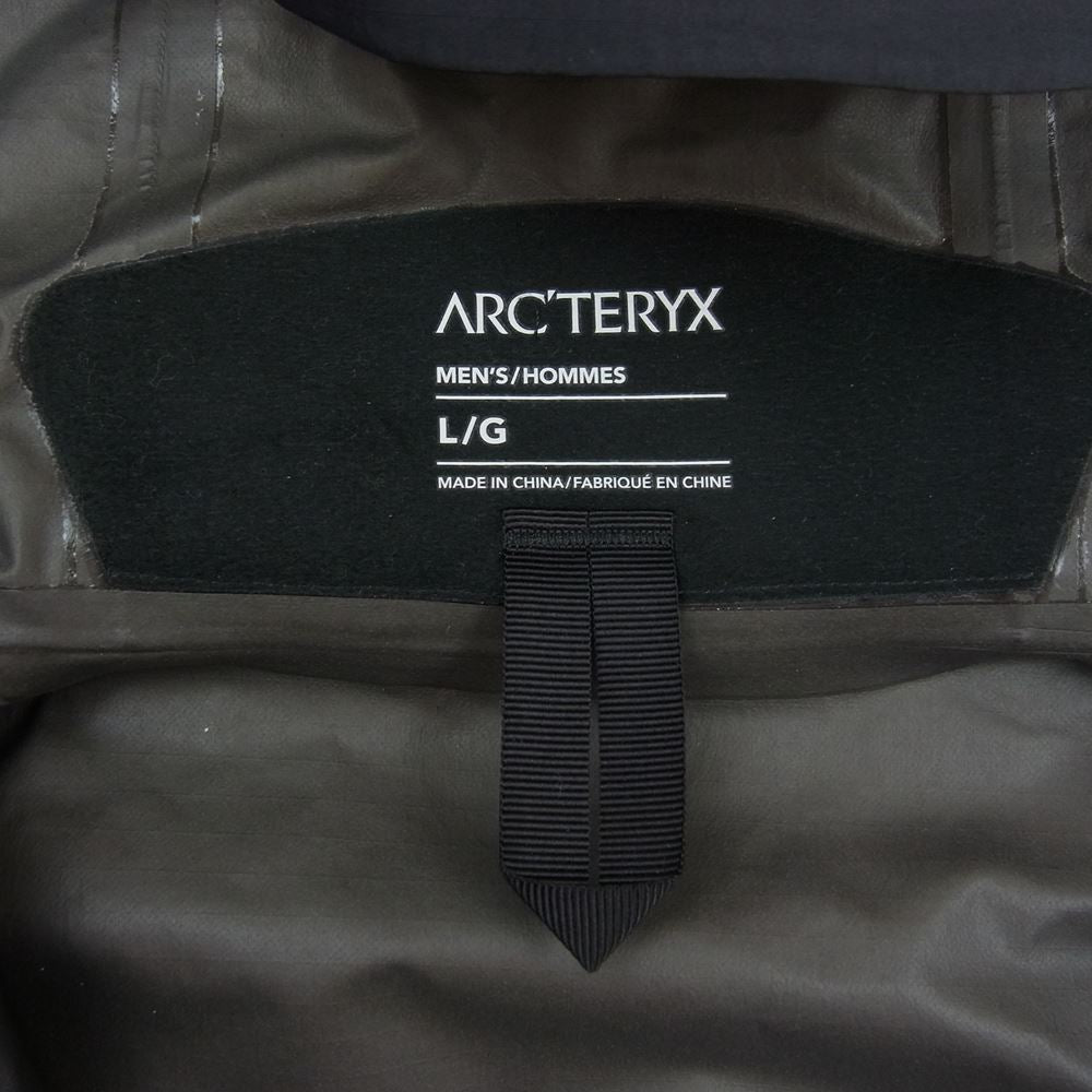 ARC'TERYX アークテリクス ZETA SL JACKET セータ ナイロン ジャケット ブラック系 L【中古】