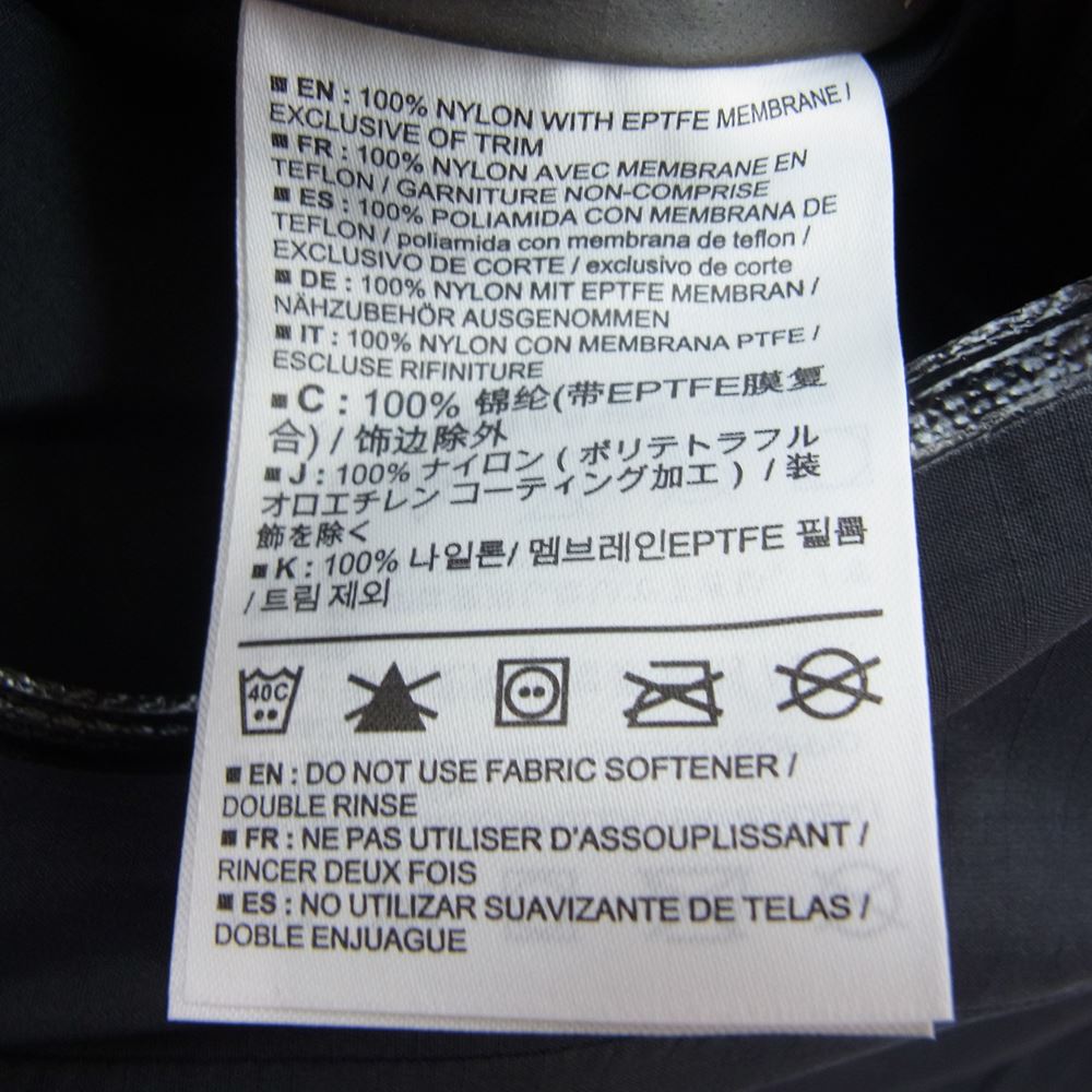 ARC'TERYX アークテリクス ZETA SL JACKET セータ ナイロン ジャケット ブラック系 L【中古】