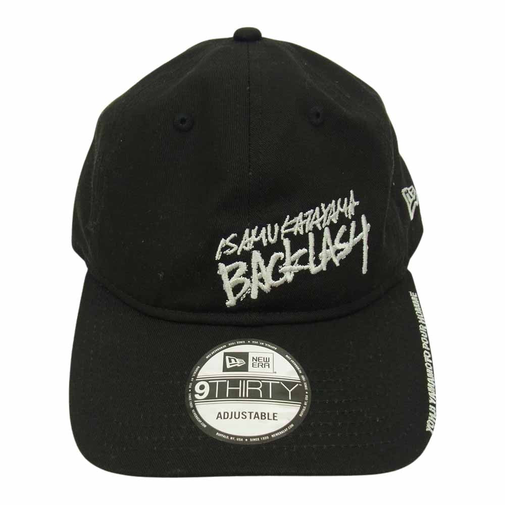 ISAMUKATAYAMA BACKLASH イサムカタヤマバックラッシュ Yohji Yamamoto ヨウジヤマモト NEW ERA ニューエラ キャップ ブラック系【極上美品】【中古】