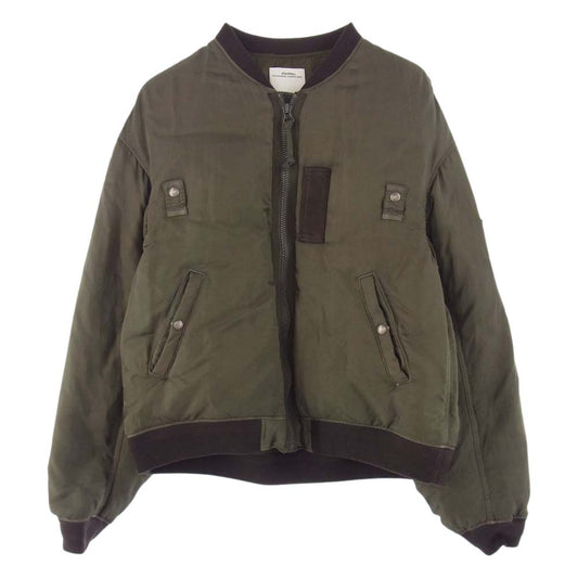 VISVIM ビズビム 22AW 0122205013005 THORSON DOWN JKT トーソン ダウンジャケット  モスグリーン系 1【極上美品】【中古】