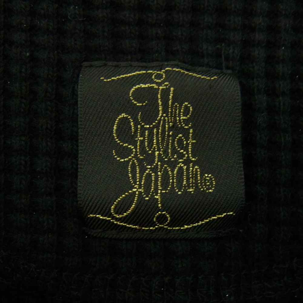 The Stylist Japan ザスタイリストジャパン サーマル ワッフル 長袖 カットソー ブラック系 L【中古】