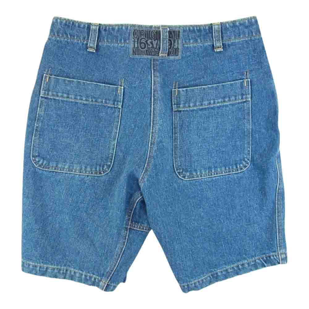 TENDERLOIN テンダーロイン BDP DENIM SHORTS WASH ウォッシュ インディゴ デニム ショーツ  インディゴブルー系 S【中古】