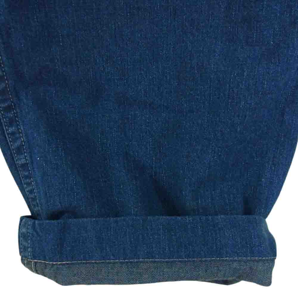 TENDERLOIN テンダーロイン DENIM TROUSERS WASH INDIGO デニム トラウザー ウォッシュインディゴ シンチバック パンツ インディゴブルー系 S【中古】