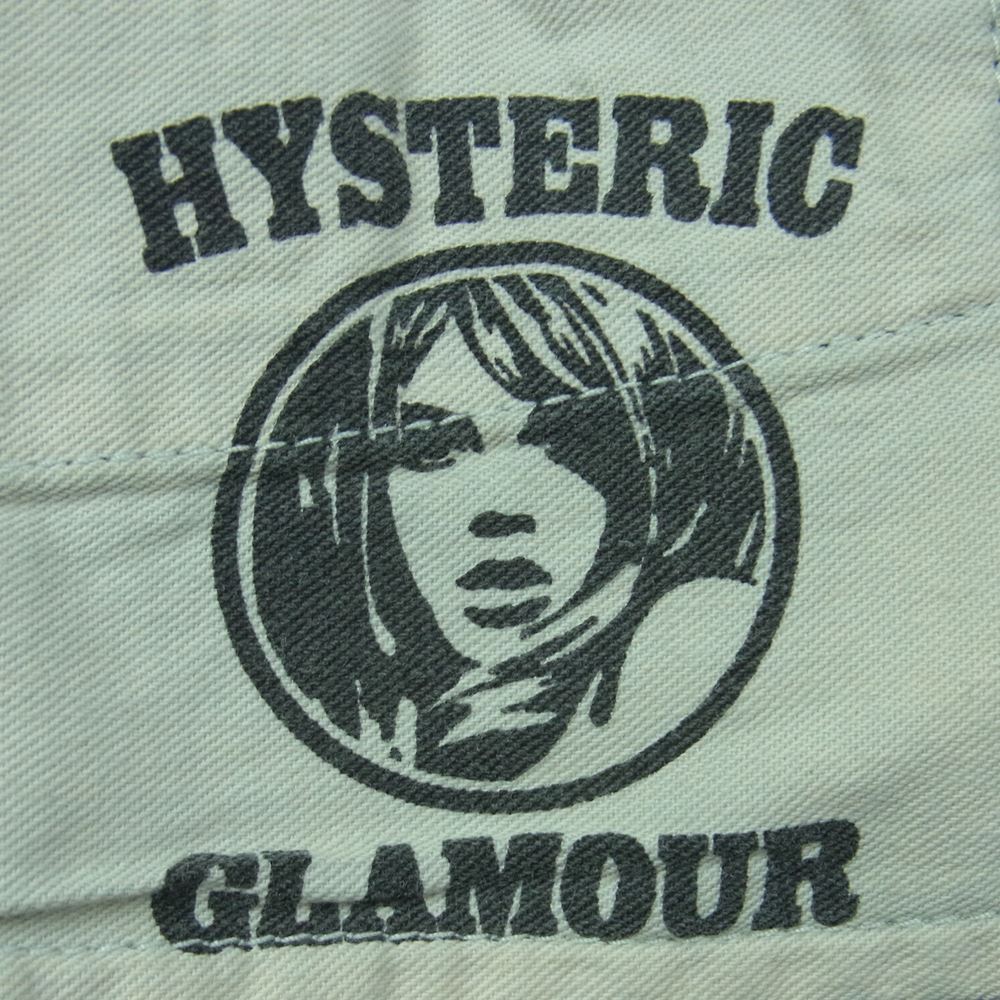 HYSTERIC GLAMOUR ヒステリックグラマー 01213AP04244 AUTO CLUB オートクラブ トレンカ デニム パンツ インディゴブルー系 S【新古品】【未使用】【中古】