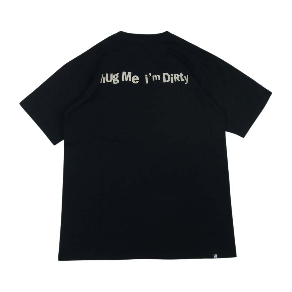 HYSTERIC GLAMOUR ヒステリックグラマー 21SS 02211CT07 SY/HUG ME I'M DIRTY SONIC YOUTH ソニックユース 半袖Tシャツ ブラック系 M【新古品】【未使用】【中古】