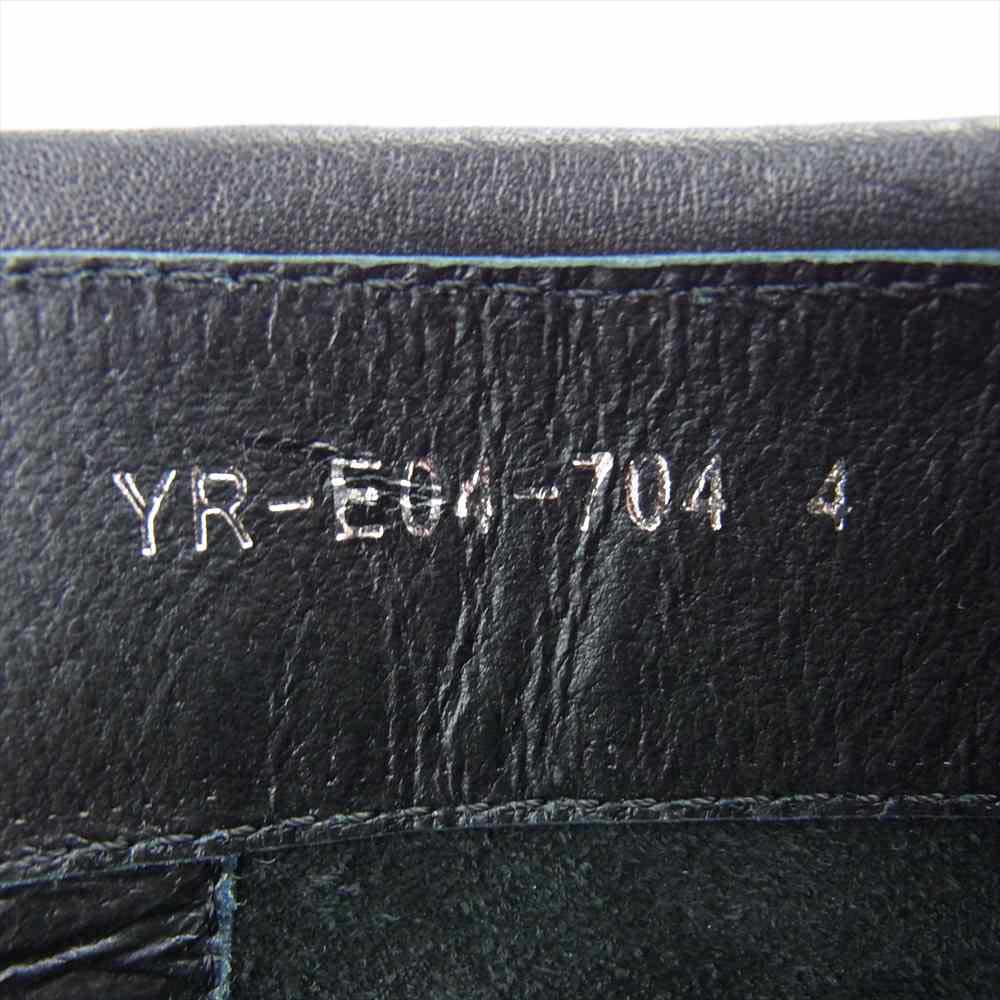 Y's Yohji Yamamoto ワイズ ヨウジヤマモト 20AW YR-E04-704 COMBI LEATHER BELT BOOTS コンビレザー ベルト ブーツ ブラック系 インソール実寸約24cm【新古品】【未使用】【中古】