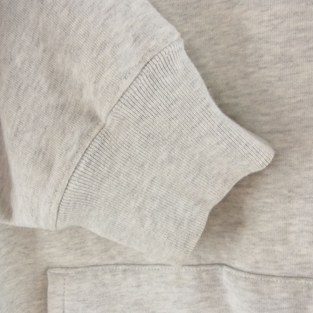 Supreme シュプリーム 20AW Rib Hooded Sweatshirt リブ フーデッド スウェットシャツ パーカー グレー系 XL【中古】